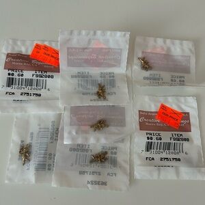 5/$25 BRASS angel jewelry making charms 😇